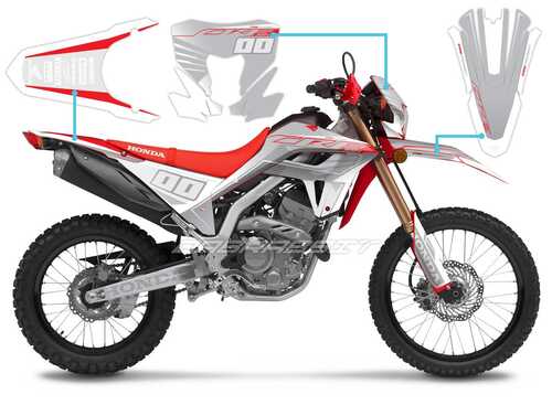 HONDA CRF 250L (2021~) Full Graphic Kit (CST-WG)