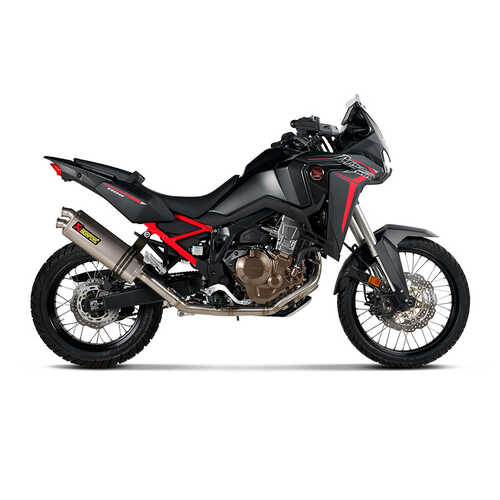 AKRAPOVIC S-H11R1-WT/2 HONDA CRF1100L AFRICA TWIN (20-24) RACING LINE (TITANIUM) EGZOZ