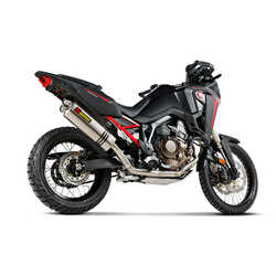 AKRAPOVIC S-H11R1-WT/2 HONDA CRF1100L AFRICA TWIN (20-24) RACING LINE (TITANIUM) EGZOZ - Thumbnail