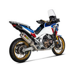 AKRAPOVIC S-H11R2-WT/2 HONDA CRF1100L AFRICATWIN ADVENTURE SPORTS (20-24) RACINGLINE(TITANIUM)EGZOZ - Thumbnail