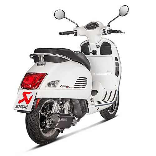 AKRAPOVIC S-VE125SO2-HZBL VESPA GTS 125 / SUPER / SPORT / TECH (21-24) SLIP-ON LINE (SS) EGZOZ