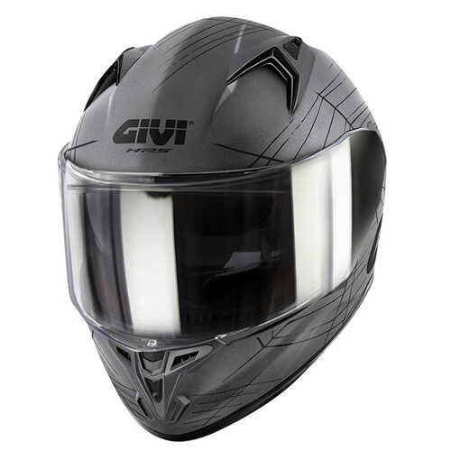 GIVI 50.7 PHOBIA MAT TITANIUM-SİYAH KASK