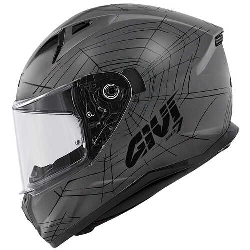 GIVI 50.7 PHOBIA MAT TITANIUM-SİYAH KASK