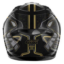 GIVI 50.8 MYSTICAL SİYAH-BRONZ-SARI KASK - Thumbnail