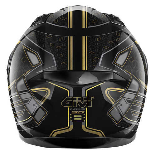 GIVI 50.8 MYSTICAL SİYAH-BRONZ-SARI KASK