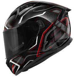 GIVI 50.8 MYSTICAL SİYAH-KIRMIZI-TITANIUM KASK - Thumbnail