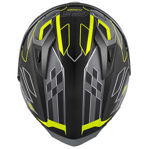 GIVI 50.9 ASSAULT MAT SİYAH-GRİ-NEON SARI KASK