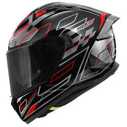 GIVI 50.9 ASSAULT SİYAH-TITANIUM-KIRMIZI KASK - Thumbnail