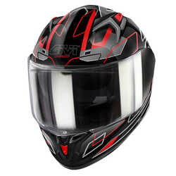 GIVI 50.9 ASSAULT SİYAH-TITANIUM-KIRMIZI KASK - Thumbnail