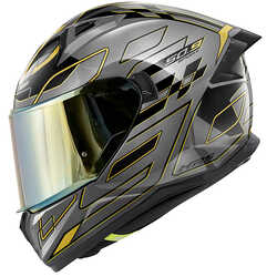 GIVI 50.9 ASSAULT TITANIUM-BRONZ-SARI KASK - Thumbnail