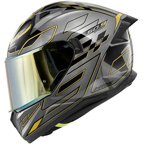 GIVI 50.9 ASSAULT TITANIUM-BRONZ-SARI KASK