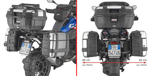 GIVI PLO5143MK BMW R 1300 GS (24) YAN ÇANTA TAŞIYICI