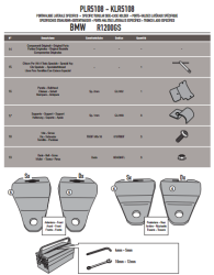 GIVI PLR5108 BMW R 1200 GS-ADVENTURE (13-18)-R1250 GS (19-23)-ADVENTURE (19-24) YAN ÇANTA TAŞIYICI - Thumbnail