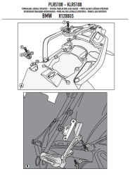 GIVI PLR5108 BMW R 1200 GS-ADVENTURE (13-18)-R1250 GS (19-23)-ADVENTURE (19-24) YAN ÇANTA TAŞIYICI - Thumbnail