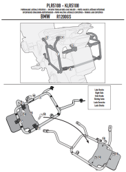 GIVI PLR5108 BMW R 1200 GS-ADVENTURE (13-18)-R1250 GS (19-23)-ADVENTURE (19-24) YAN ÇANTA TAŞIYICI - Thumbnail