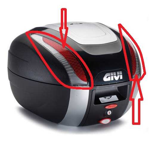 GIVI Z3003R ÇANTA REFLEKTÖRÜ TAKIM B33