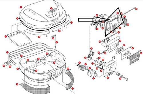 GIVI Z367N ÇANTA KİLİT MEKANİZMA KAPAK ÜST E52