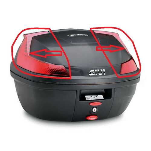 GIVI Z4506R ÇANTA REFLEKTÖRÜ TAKIM B37N-B47N