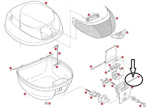 GIVI Z637R ÇANTA PİMİ 75MM V46-V35- E470-E450-E370-E350-E340-E260