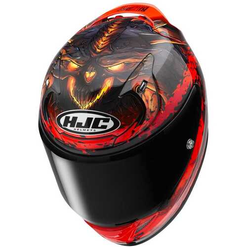 HJC RPHA12 KASK DIABLO BLIZZARD MC1