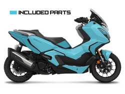 HONDA ADV 350 Full Graphic Kit (RLY-BLR) - Thumbnail