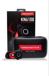 KNMASTER - KN6100 Bluetooth Intercom Kulaklık Seti Çantalı Kırmızı