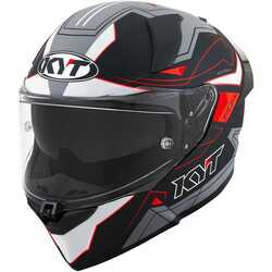 KYT - KYT R2R KASK LED MATT SİYAH GRİ