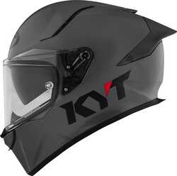 KYT R2R KASK PLAIN GREY - Thumbnail