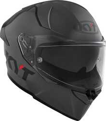 KYT R2R KASK PLAIN GREY - Thumbnail