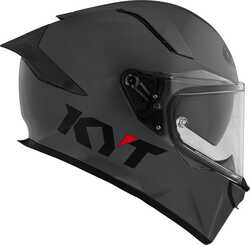 KYT R2R KASK PLAIN GREY - Thumbnail