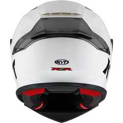 KYT R2R KASK PLAIN WHITE - Thumbnail