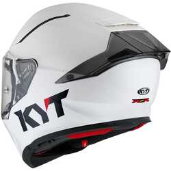 KYT R2R KASK PLAIN WHITE - Thumbnail