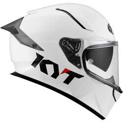 KYT R2R KASK PLAIN WHITE - Thumbnail