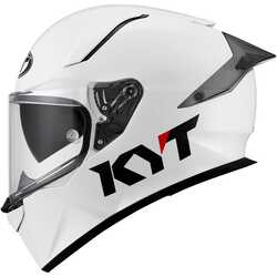 KYT R2R KASK PLAIN WHITE - Thumbnail