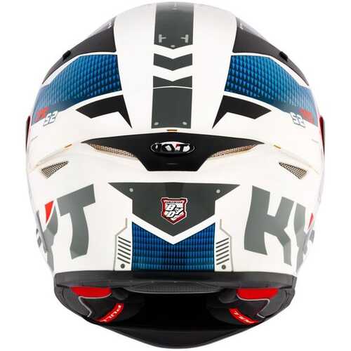 KYT TT-REVO KASK FUSELAGE RED