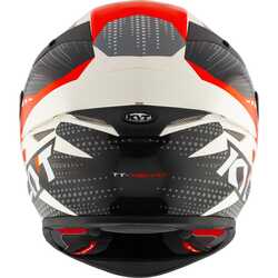 KYT TT-REVO KASK GEAR BLACK / RED - Thumbnail