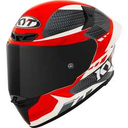 KYT - KYT TT-REVO KASK GEAR BLACK / RED