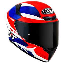 KYT - KYT TT-REVO KASK GEAR BLUE / RED (1)