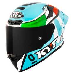 KYT - KYT TT-REVO KASK LEOPARD EDITION TRICOLORE