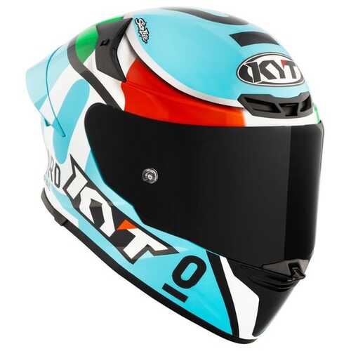 KYT TT-REVO KASK LEOPARD EDITION TRICOLORE