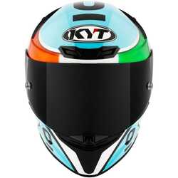 KYT TT-REVO KASK LEOPARD EDITION TRICOLORE - Thumbnail