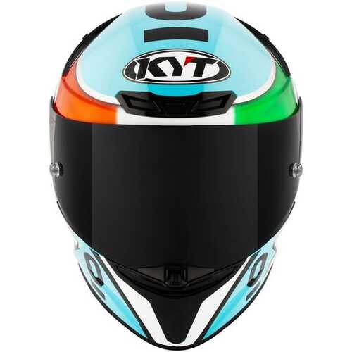 KYT TT-REVO KASK LEOPARD EDITION TRICOLORE