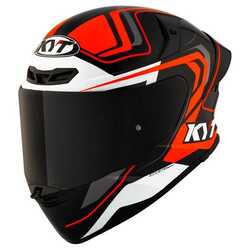 KYT - KYT TT-REVO KASK OVERTECH SİYAH TURUNCU