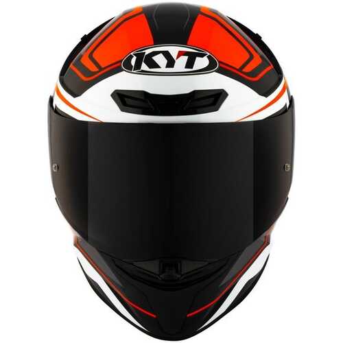 KYT TT-REVO KASK OVERTECH SİYAH TURUNCU