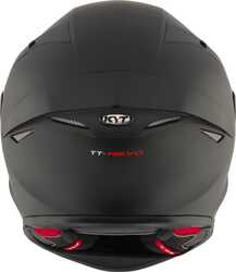 KYT TT-REVO KASK PLAIN MATT BLACK - Thumbnail