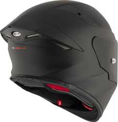 KYT TT-REVO KASK PLAIN MATT BLACK - Thumbnail