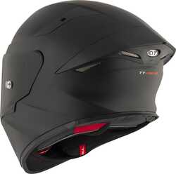 KYT TT-REVO KASK PLAIN MATT BLACK - Thumbnail