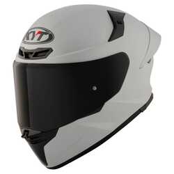 KYT TT-REVO KASK PLAIN MATT GREY - Thumbnail