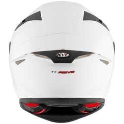 KYT TT-REVO KASK PLAIN WHITE - Thumbnail