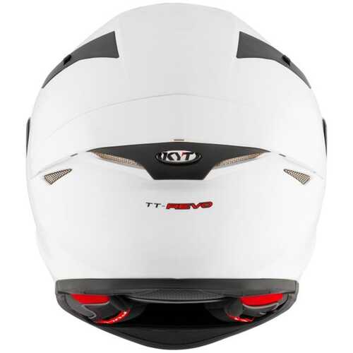 KYT TT-REVO KASK PLAIN WHITE